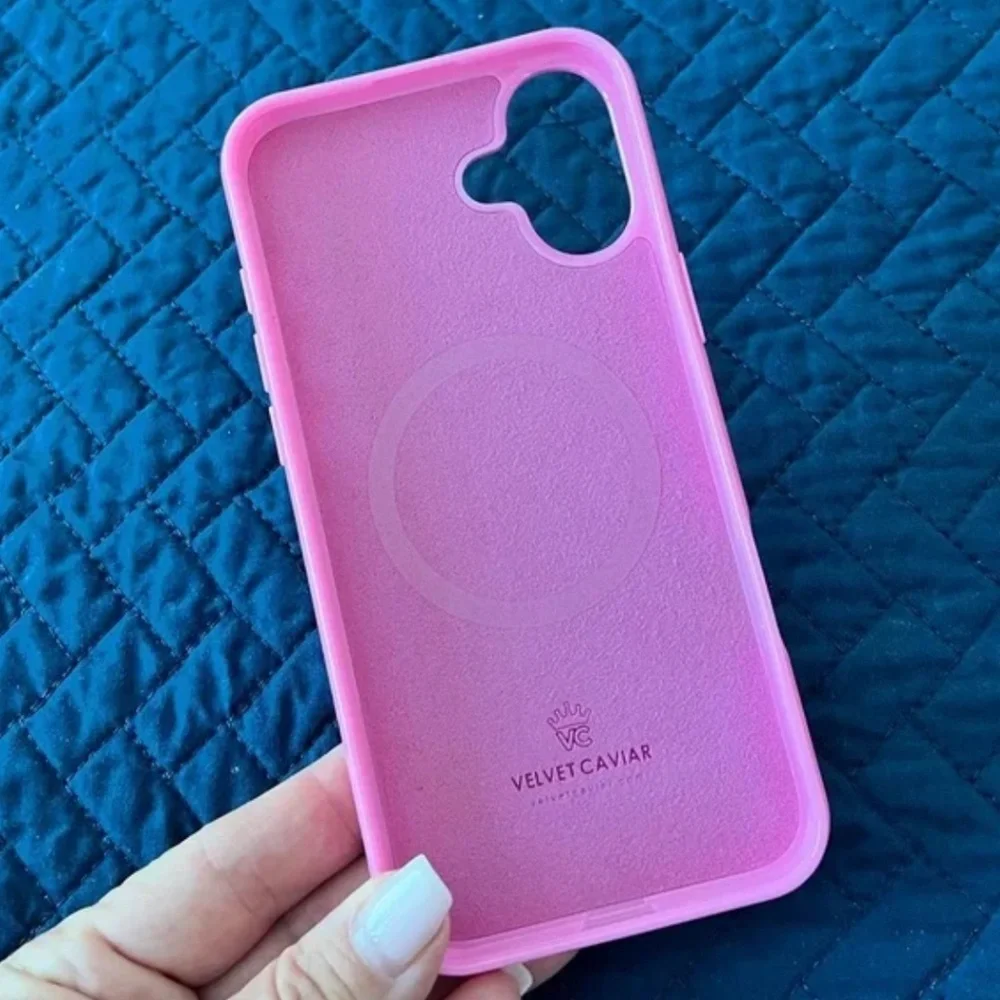 VELVET CAVIAR iphone 16 plus MagSafe Case- Even Hotter Pink Leopard